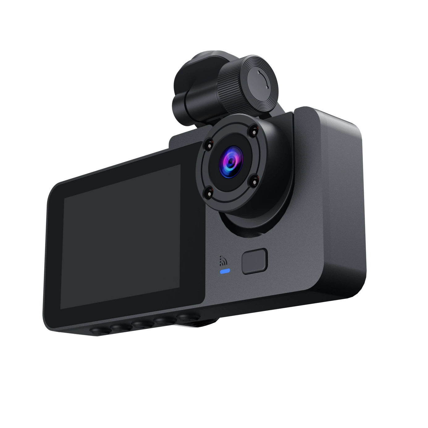 1080p Full HD 3-Way Channel Dash Camera - Image 5