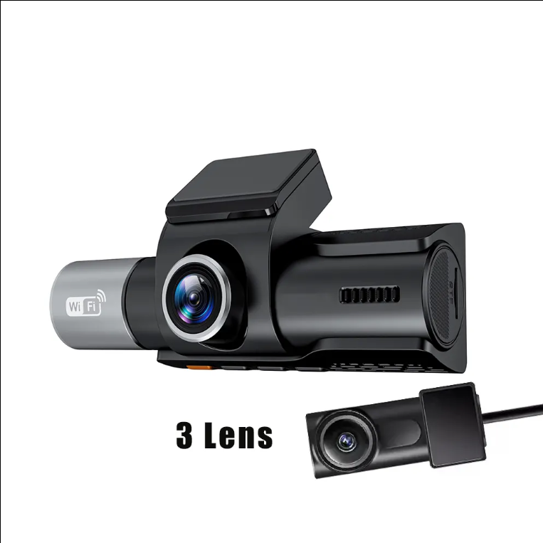 JT-4K-08 3-Channel Dash Cam (64GB SD Card) - Image 2